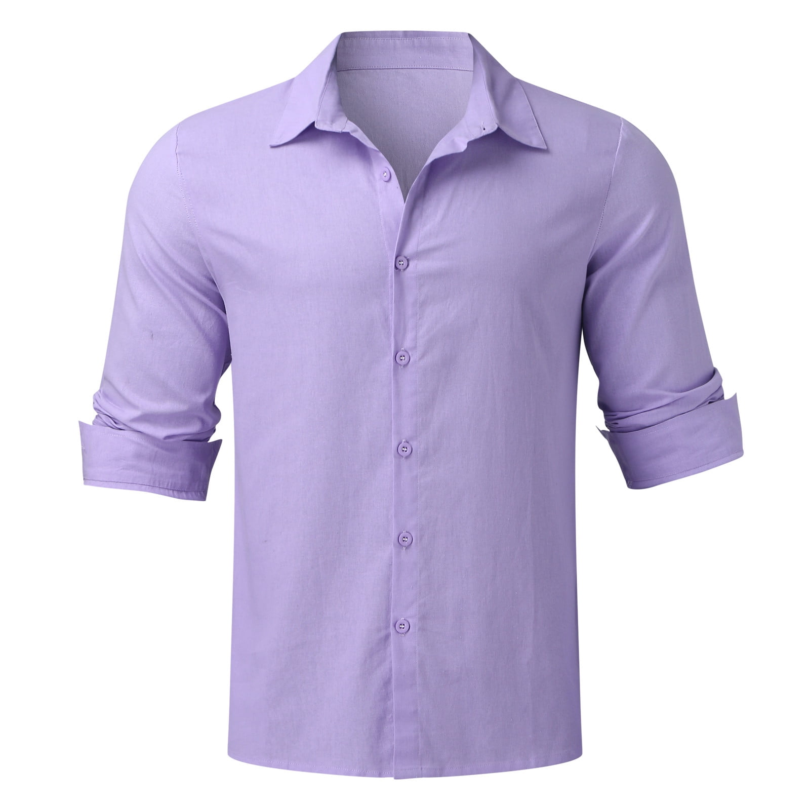 purple dress shirt